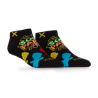 Sour Patch Kids Black Ankle Socks