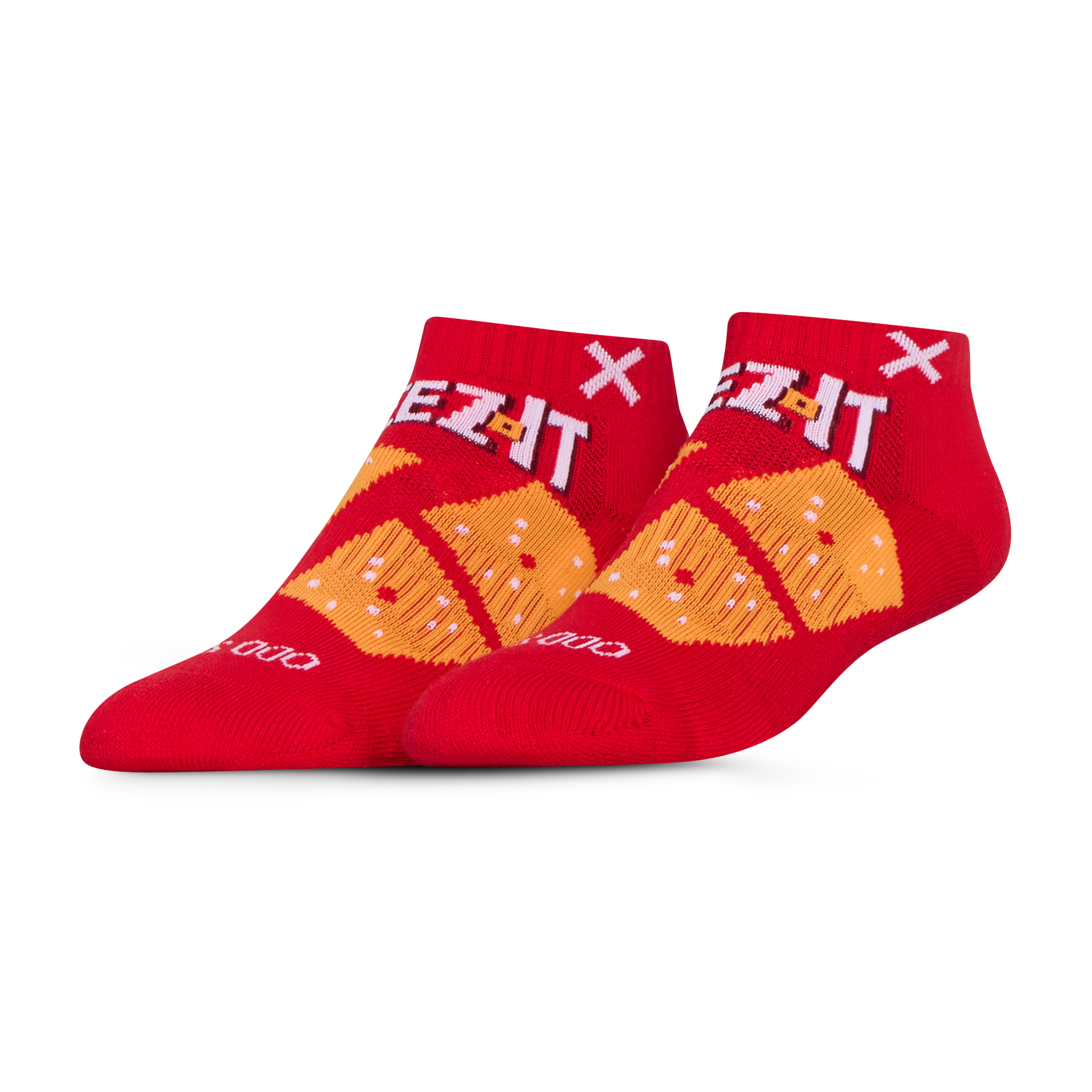 Cheez-It Red Ankle Socks
