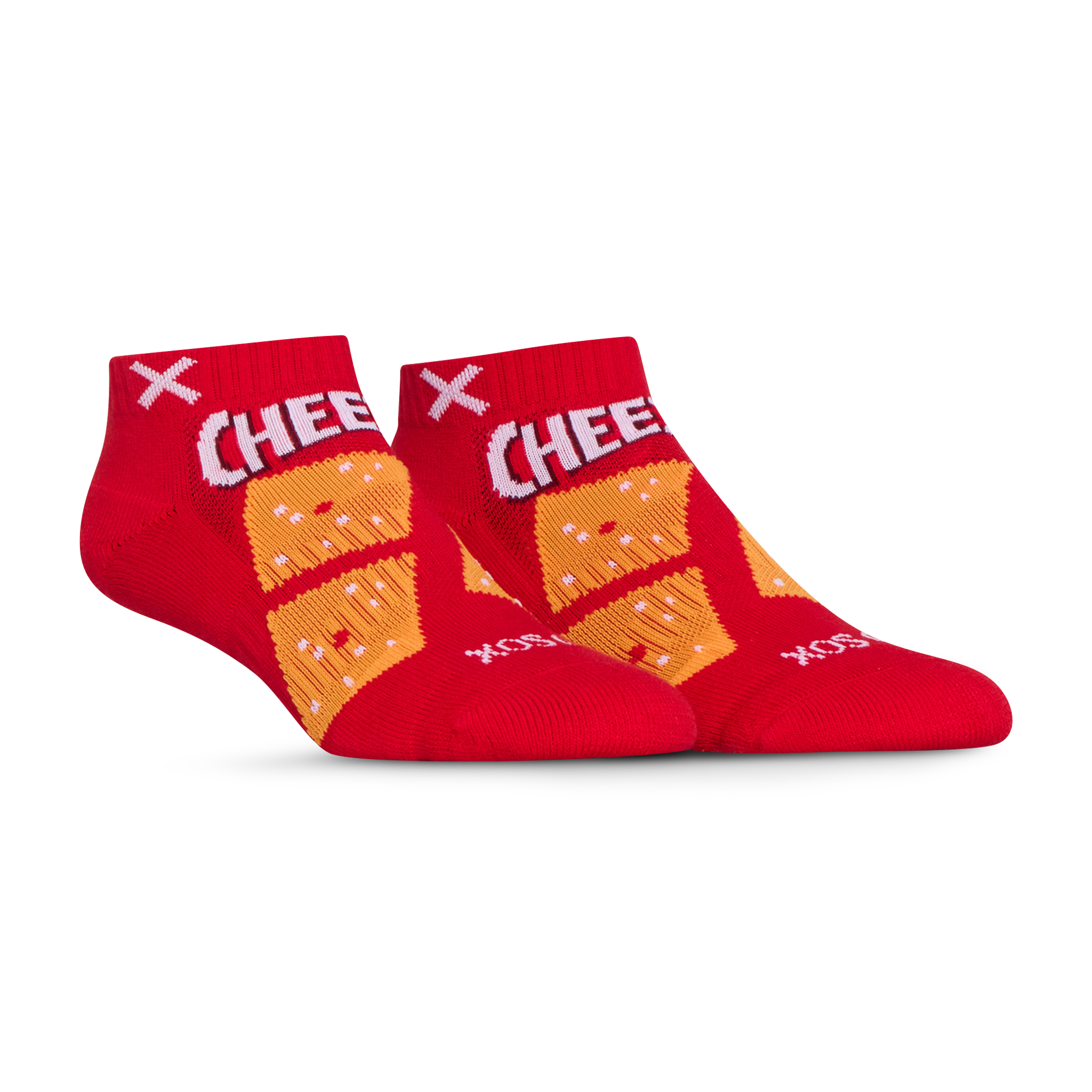 Cheez-It Red Ankle Socks