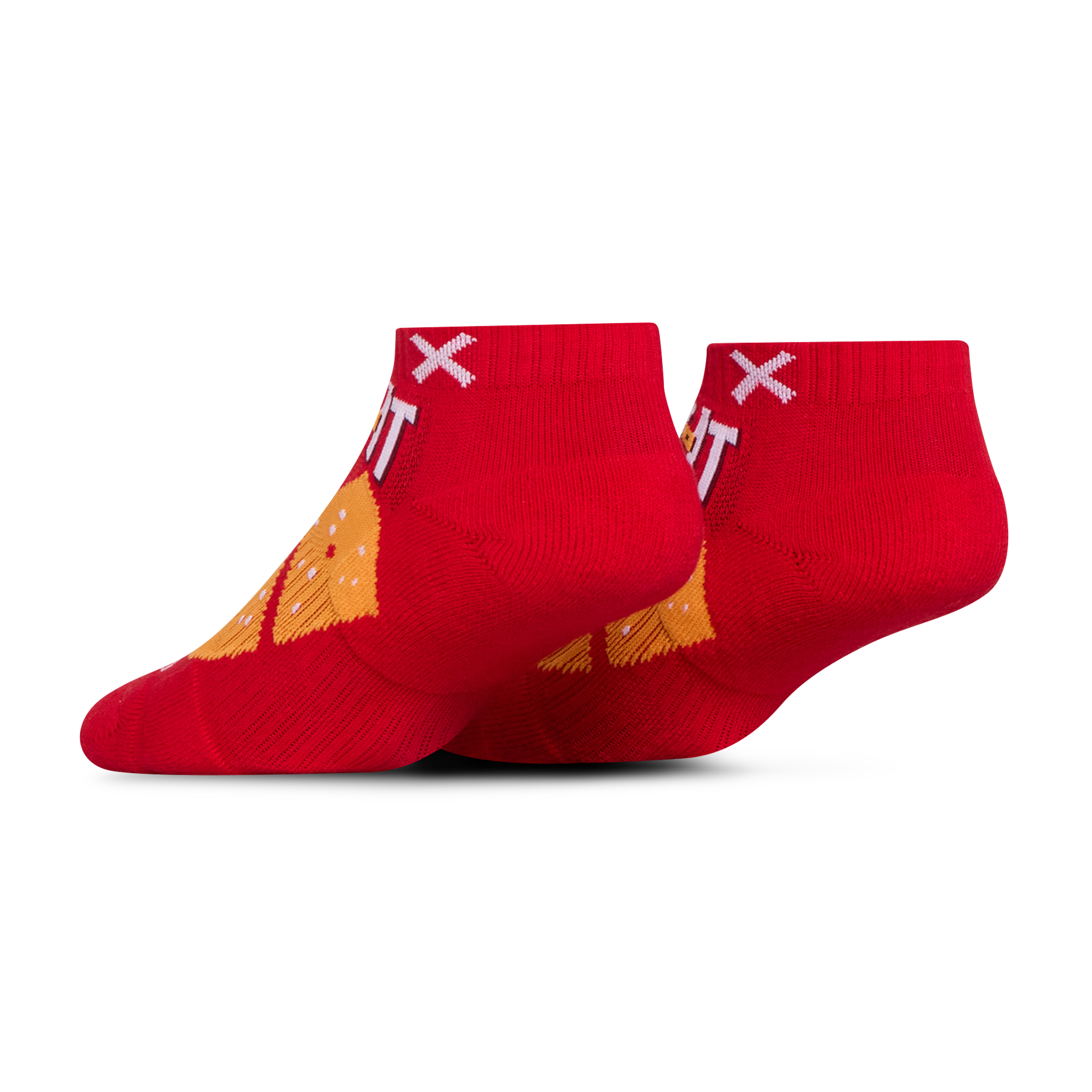 Cheez-It Red Ankle Socks