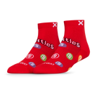 Skittles Quarter Socks