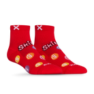 Skittles Quarter Socks