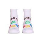M&M's Pieces Quarter Socks