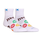 M&M's Pieces Quarter Socks