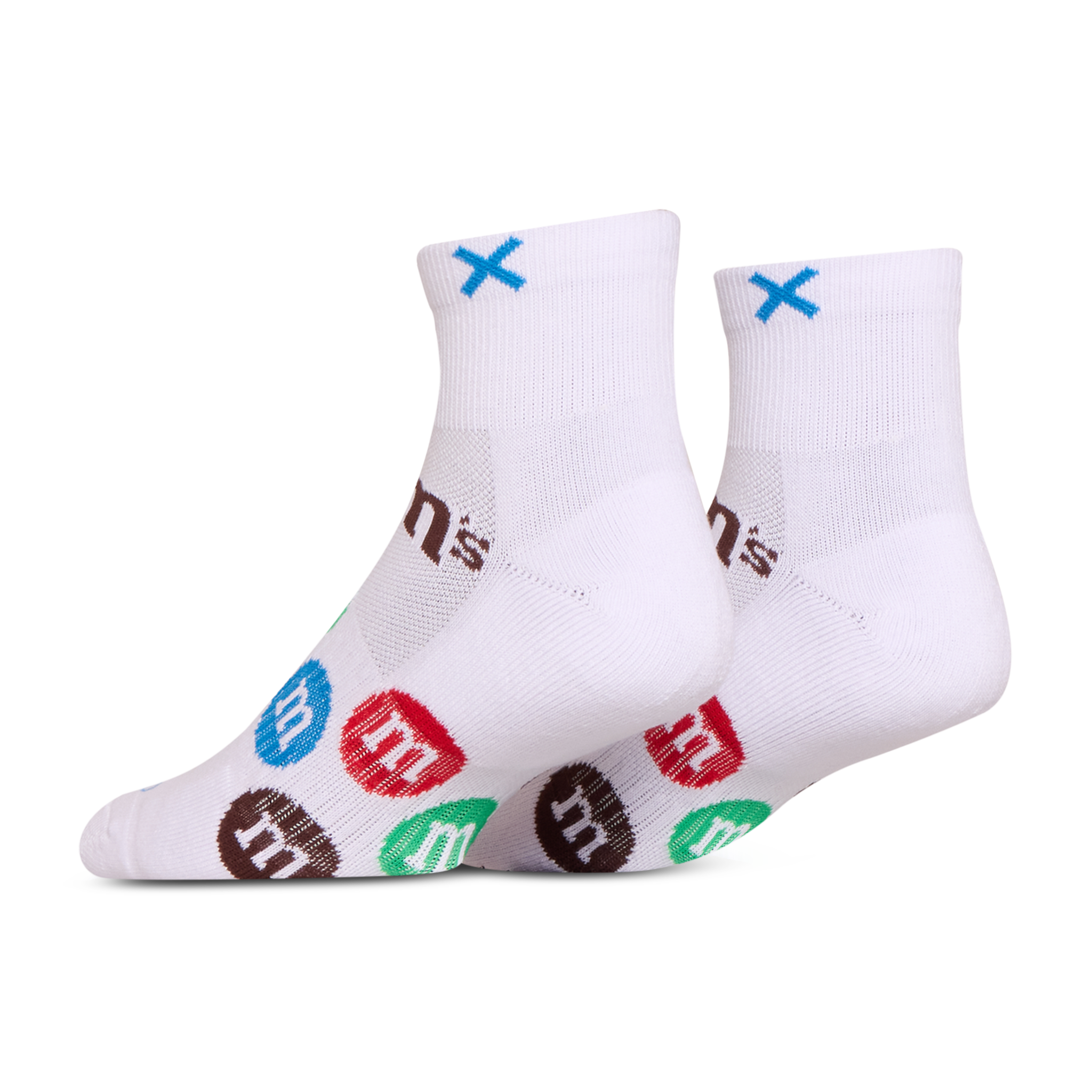 M&M's Pieces Quarter Socks