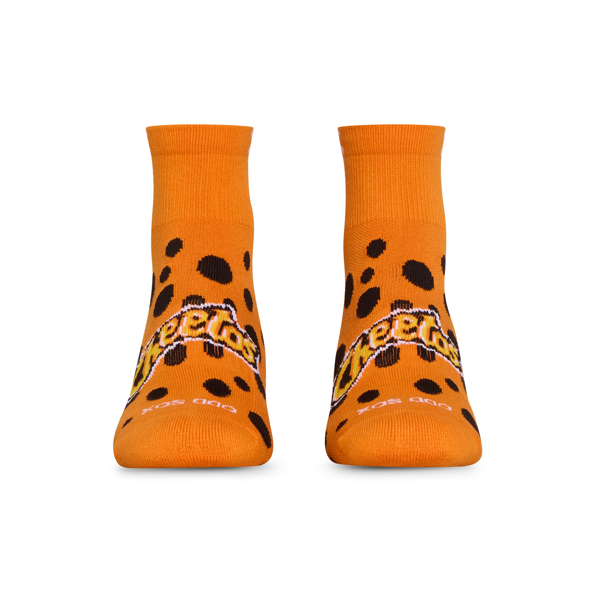 Cheetos Quarter Socks