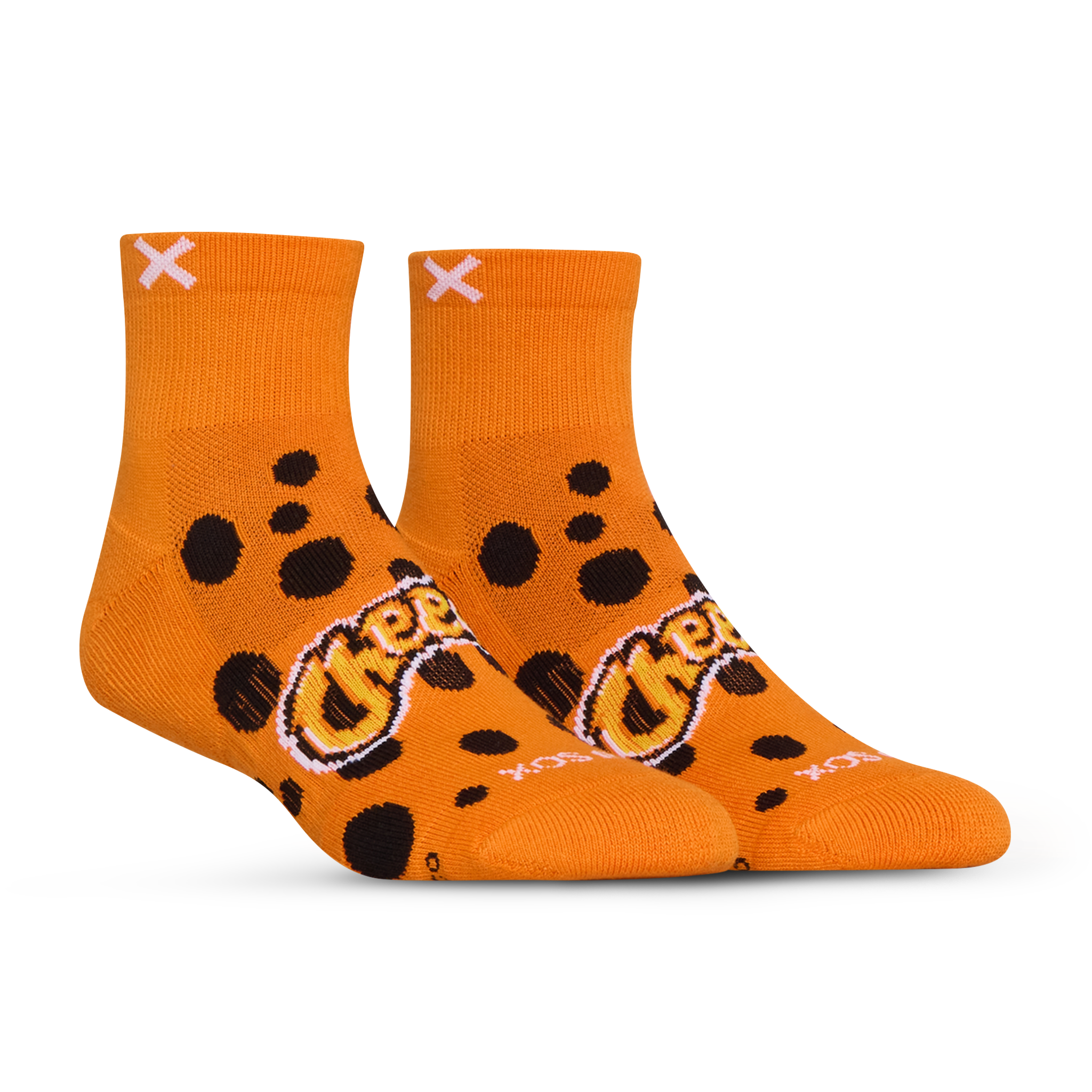Cheetos Quarter Socks