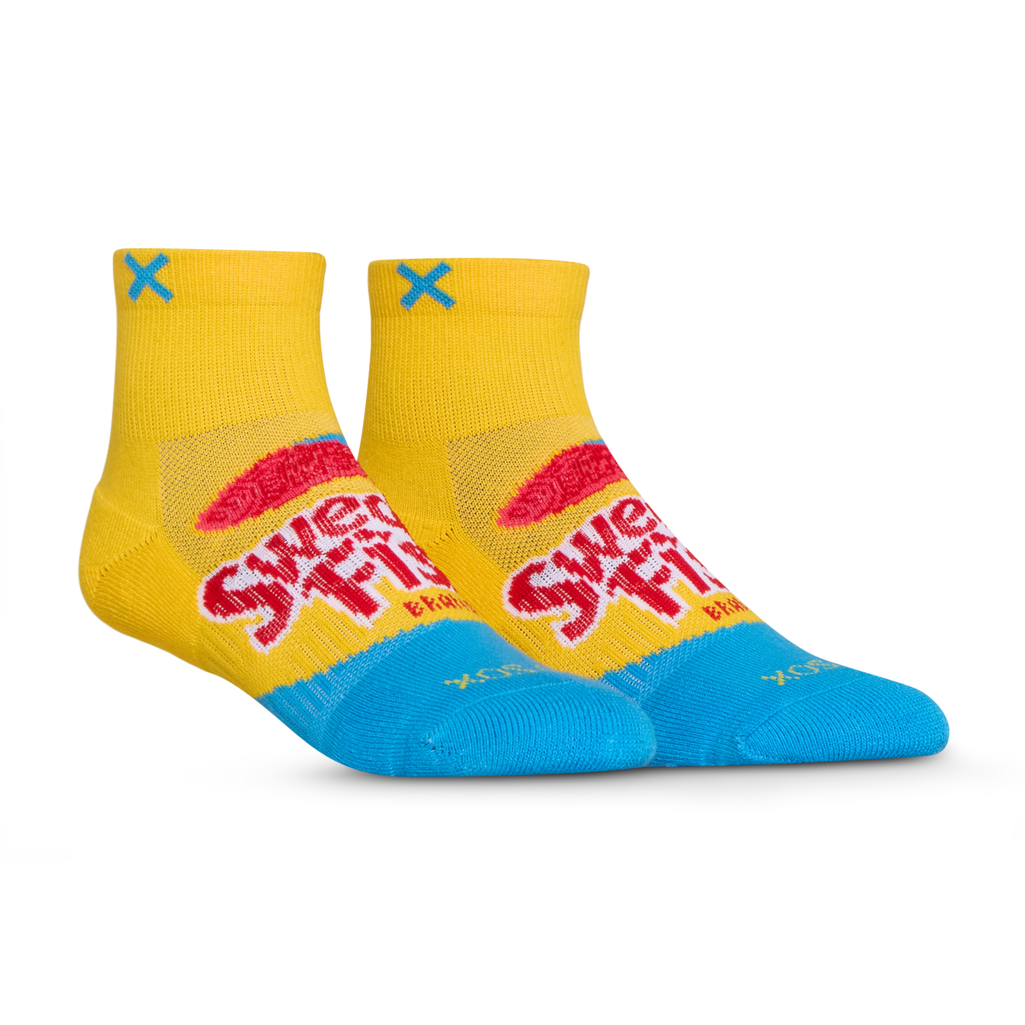 Swedish Fish Quarter Socks