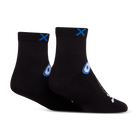 Oreo Black Quarter Socks
