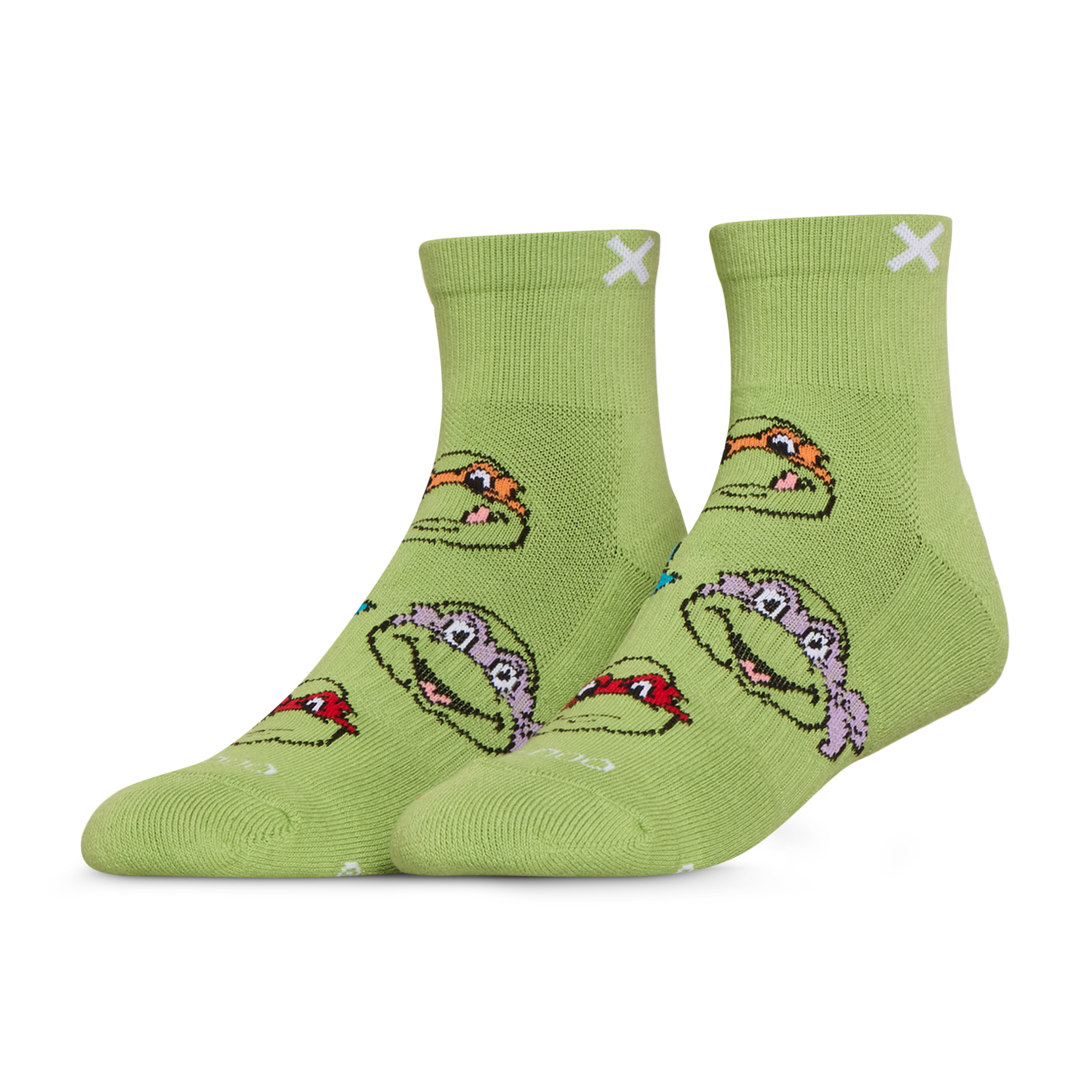 TMNT Classic Quarter Socks