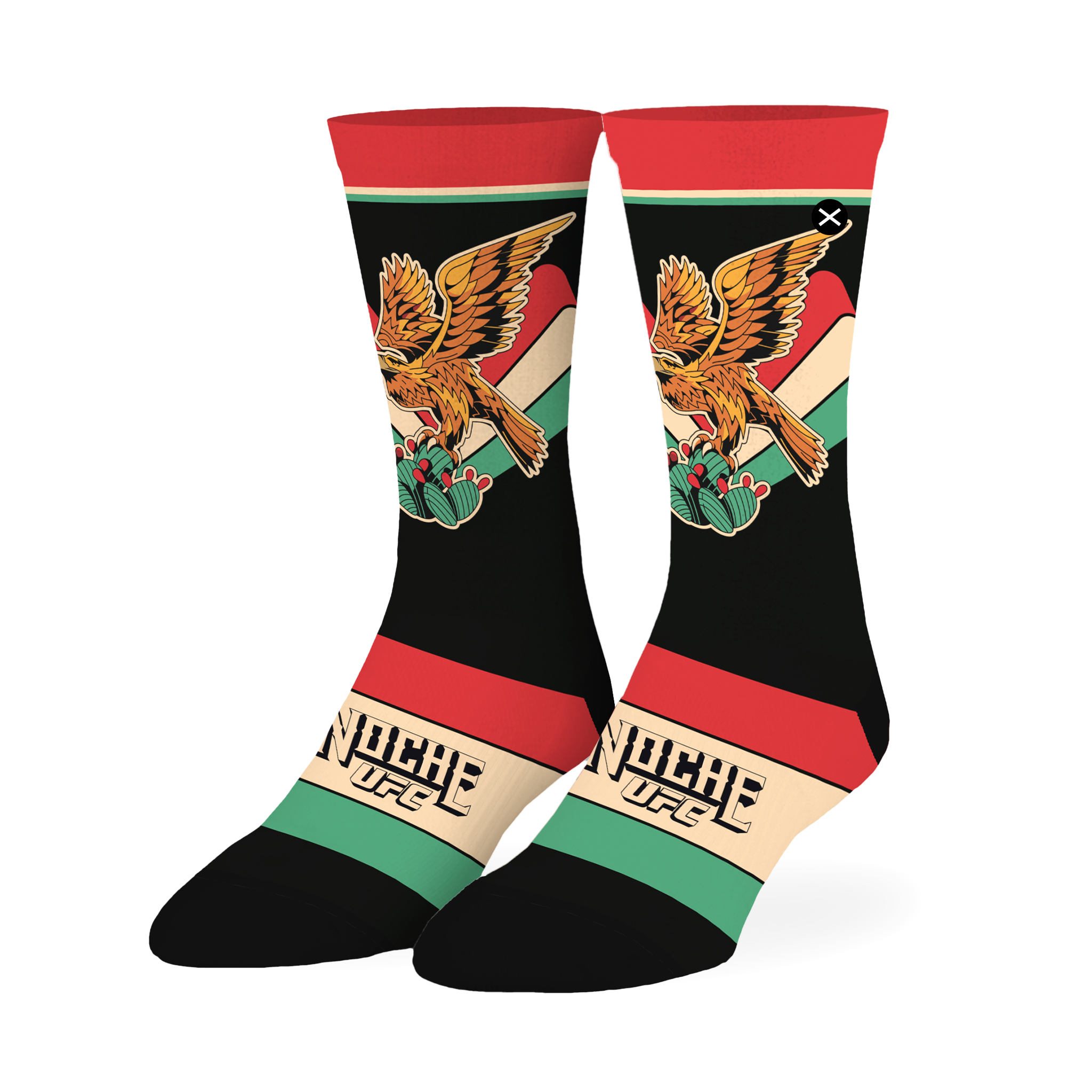 Noche UFC El Aguilla Men's Crew Socks