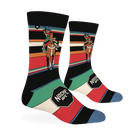 Noche UFC La Escaramuza Men's Crew Socks