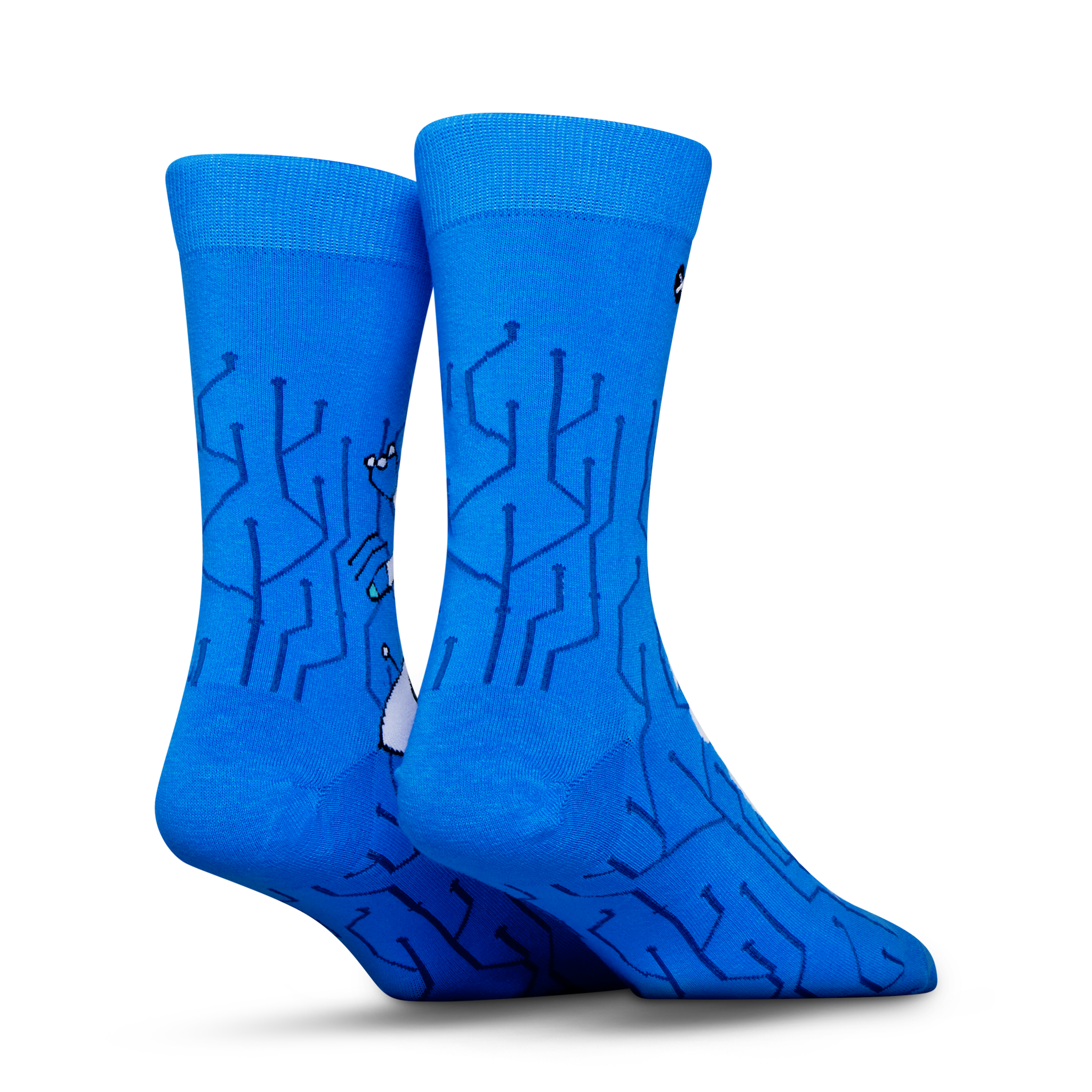 Astro Bot Split Crew Socks