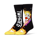 Twisted Metal Split Crew Socks