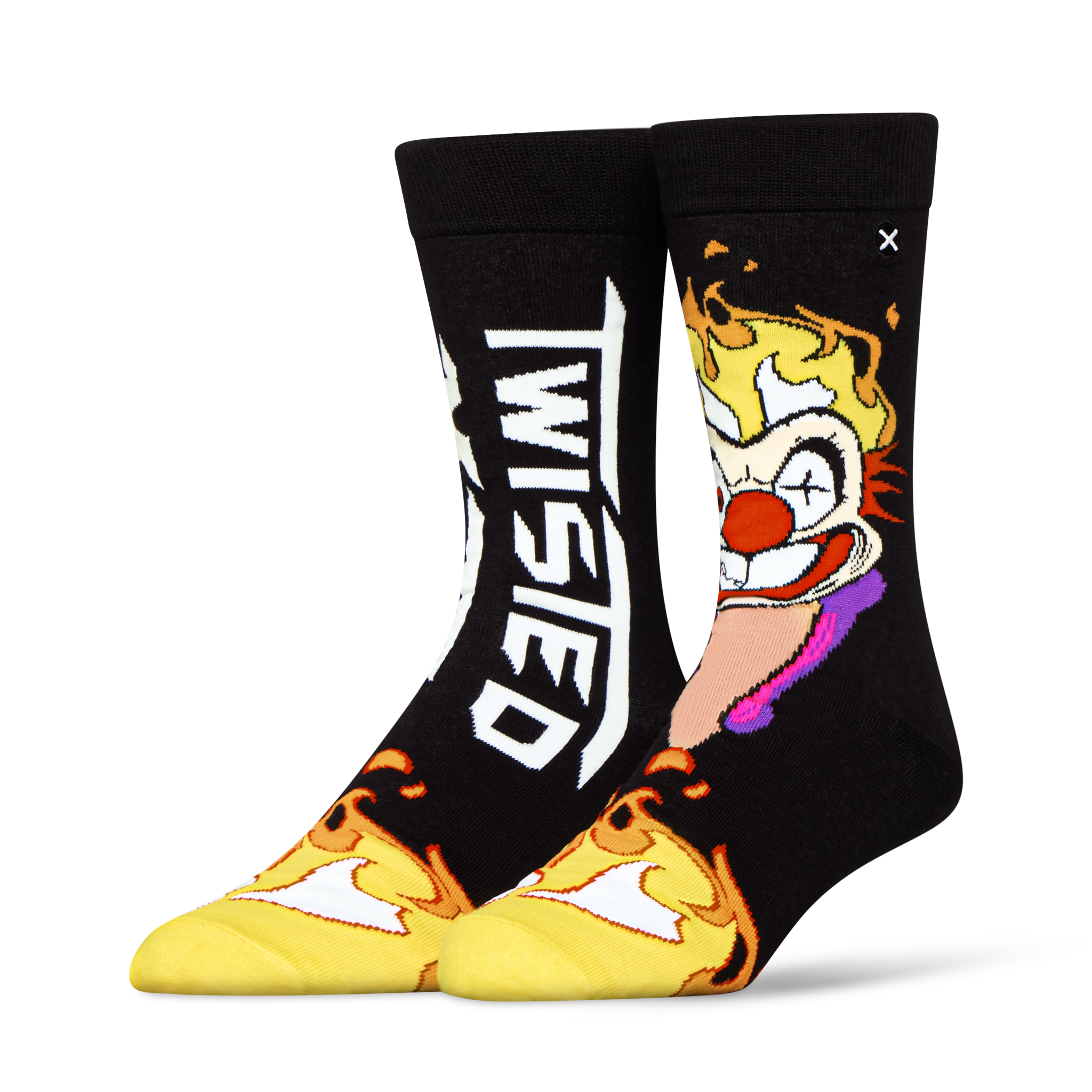 Twisted Metal Split Crew Socks