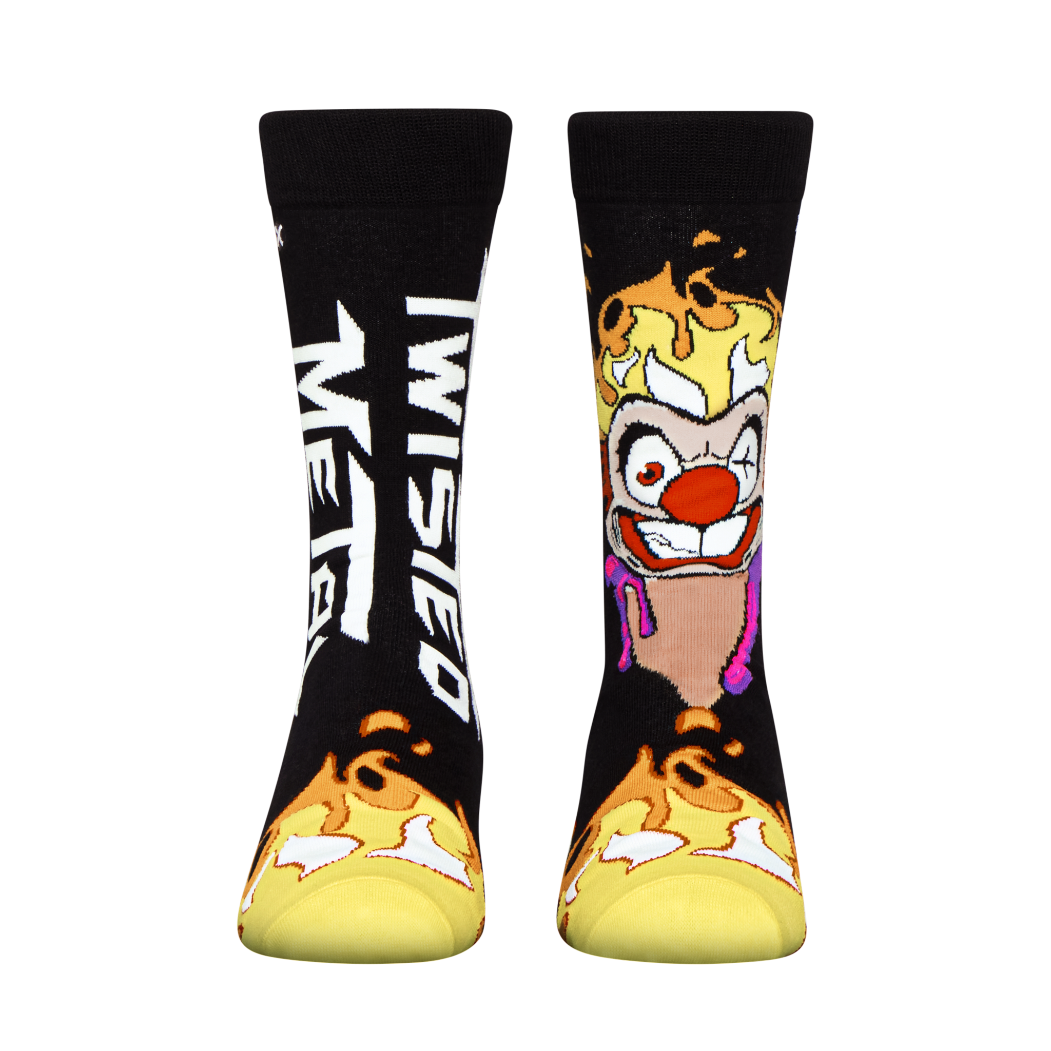 Twisted Metal Split Crew Socks