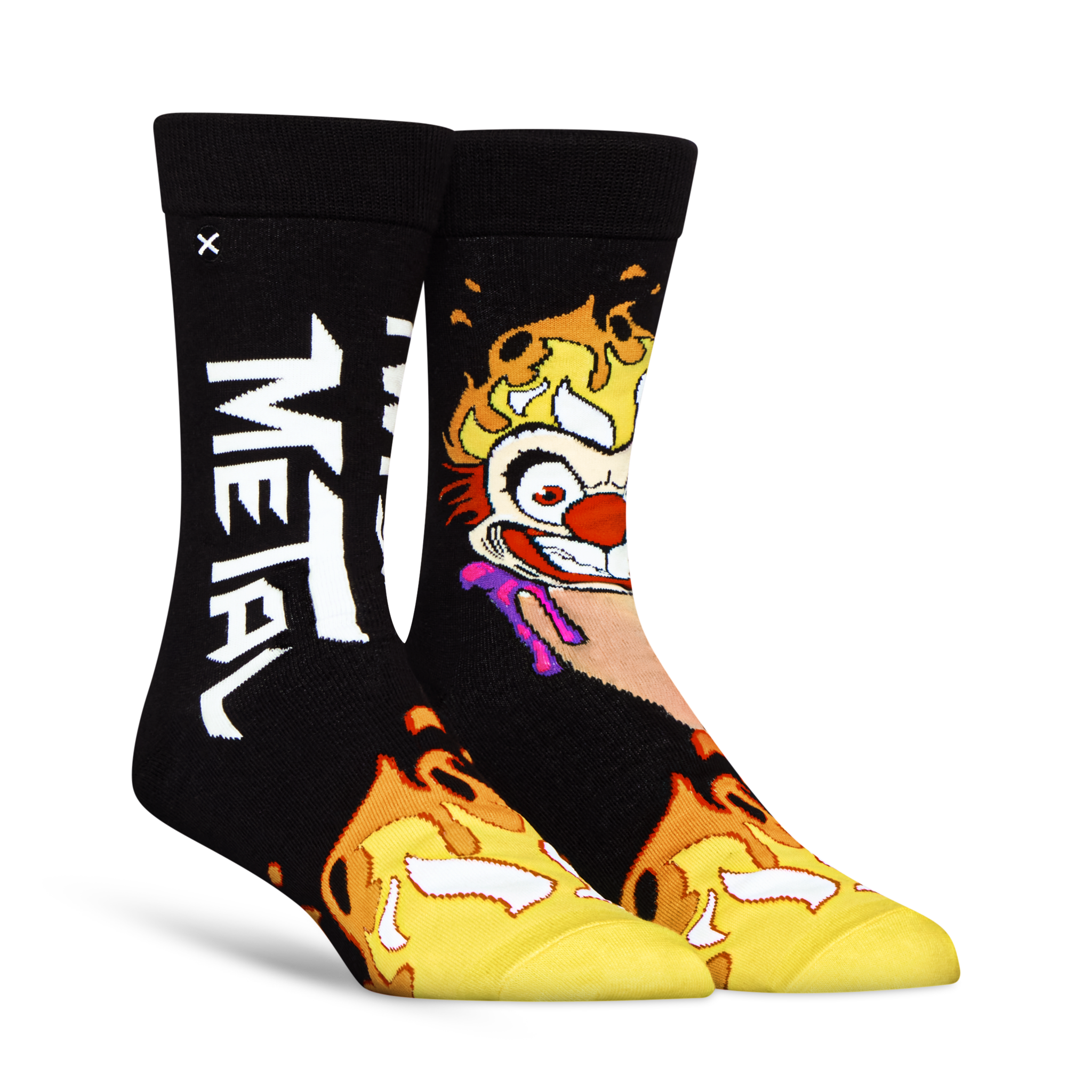 Twisted Metal Split Crew Socks