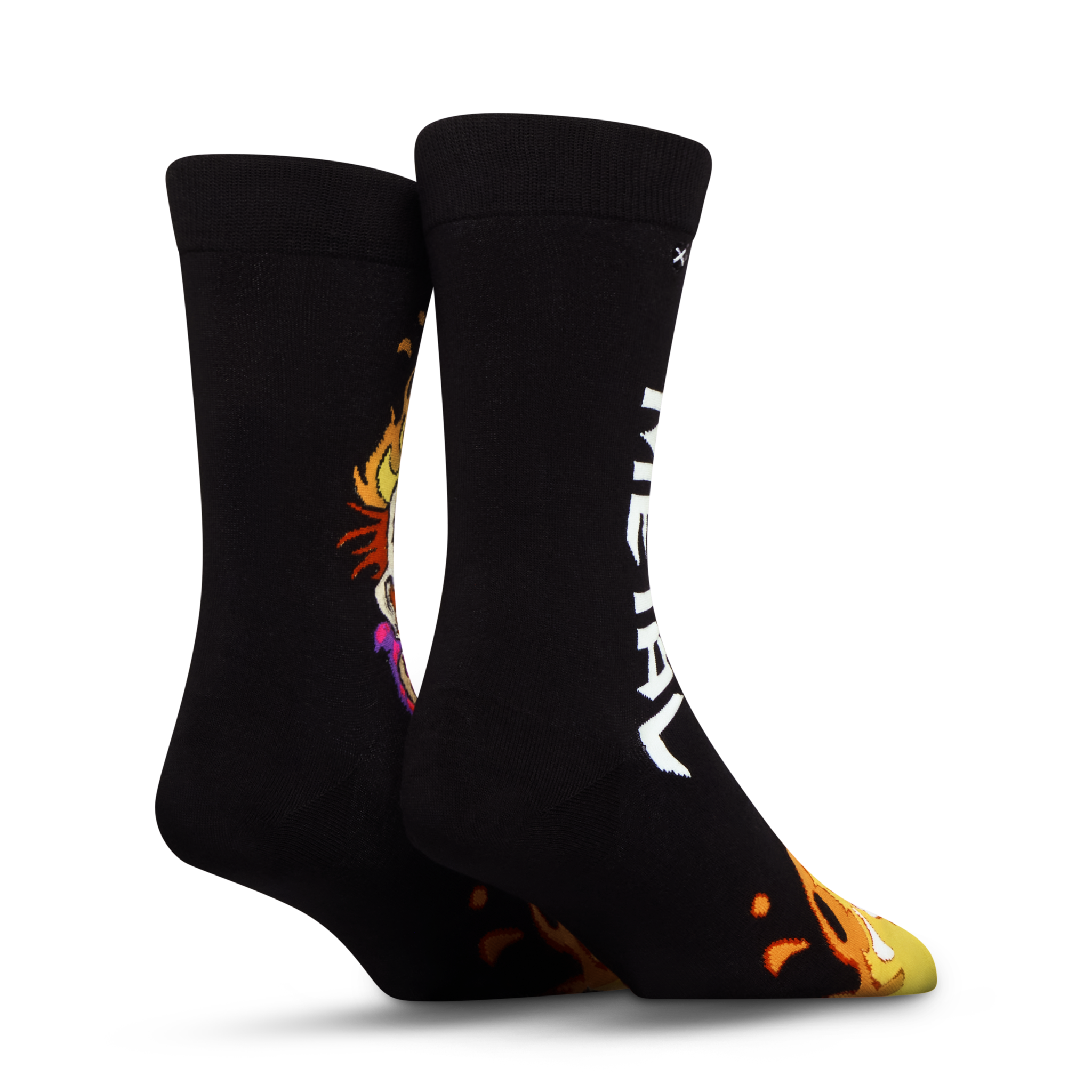 Twisted Metal Split Crew Socks