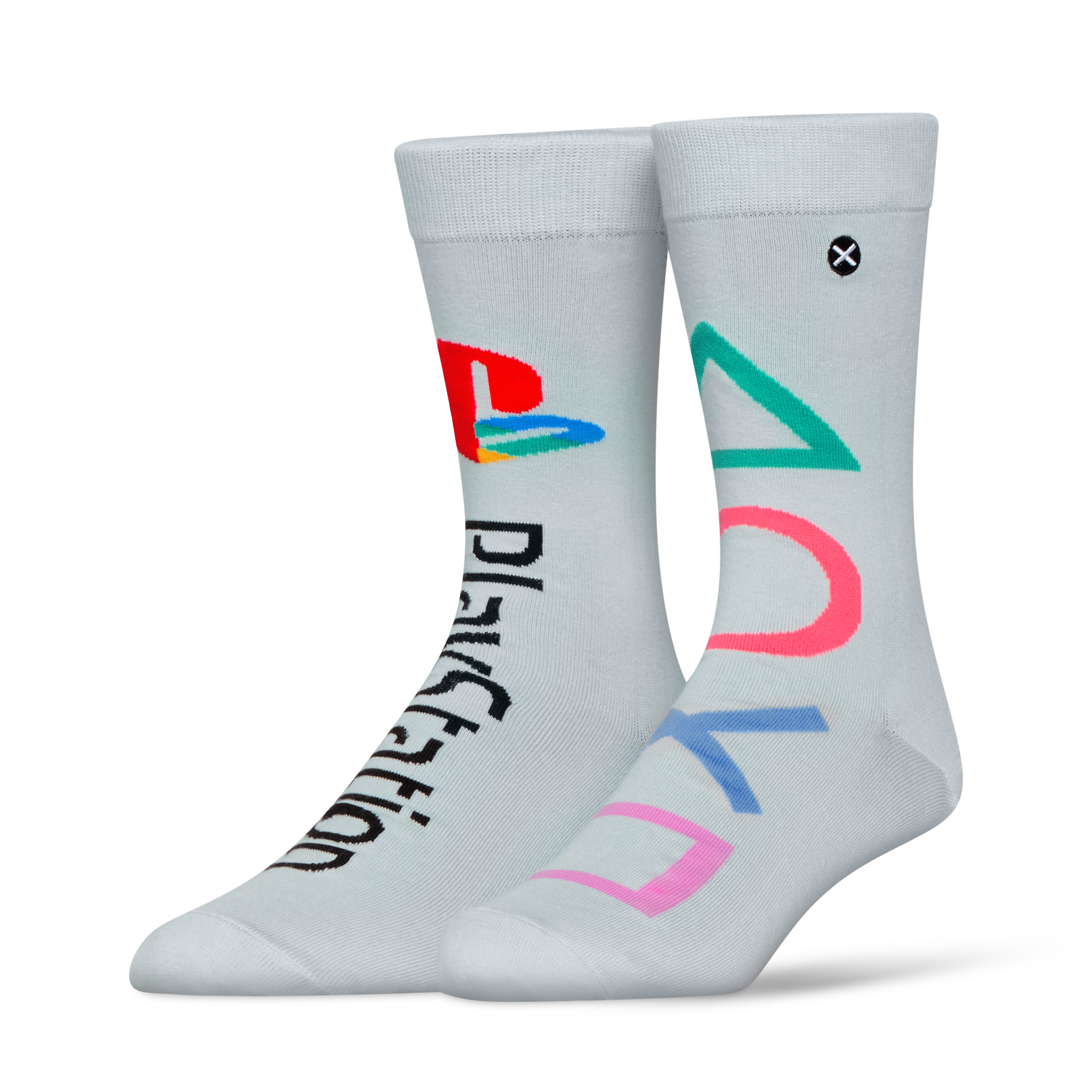 PlayStation Retro Split Crew Socks