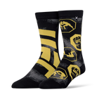 UFC Split Gold & Black Crew Socks