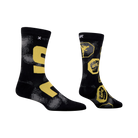UFC Split Gold & Black Crew Socks