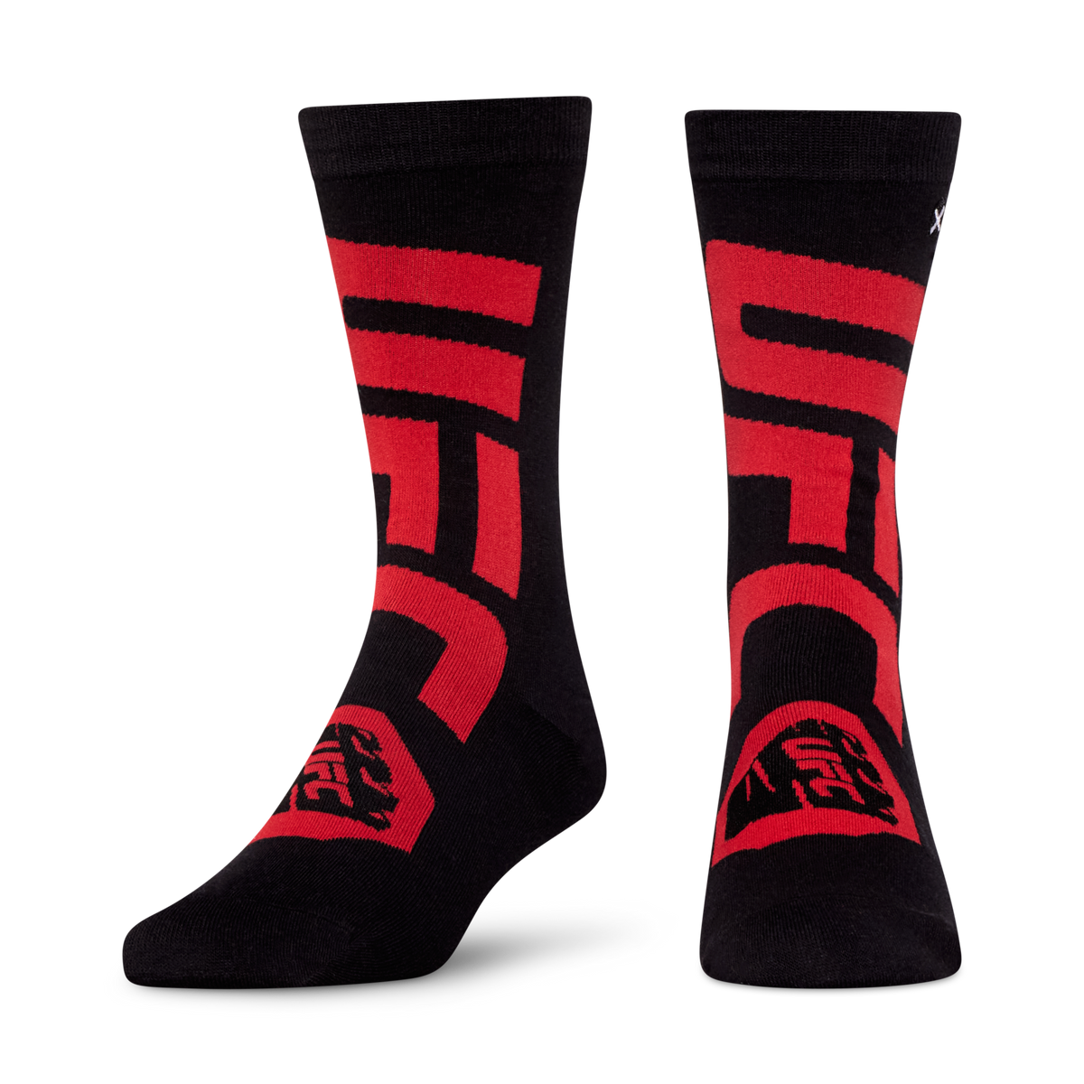 UFC Logo & Fist Crew Socks