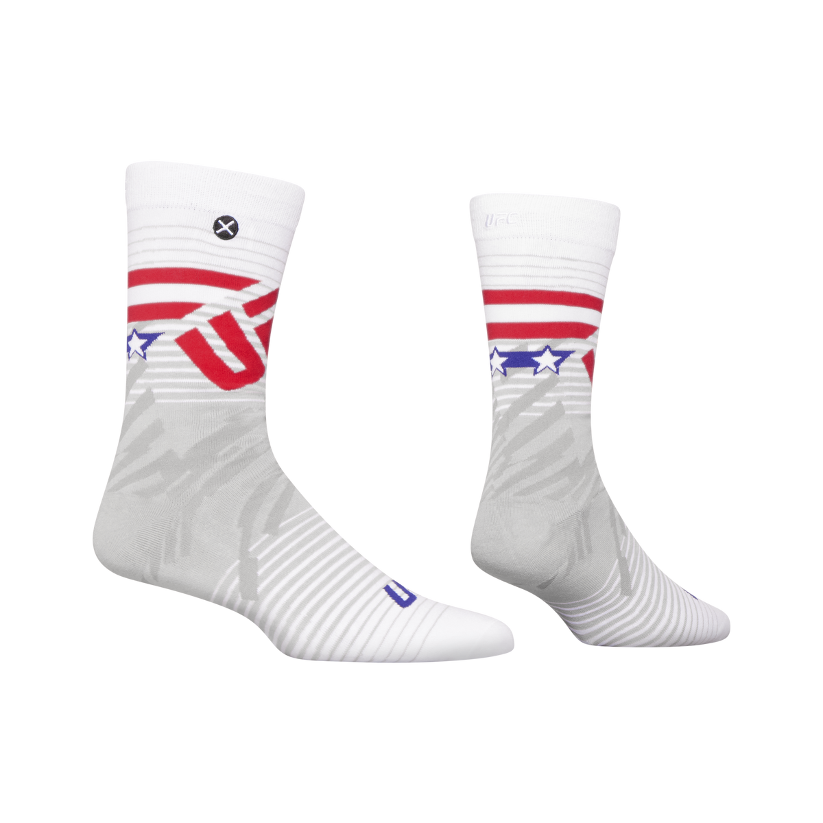 UFC USA Crew Socks