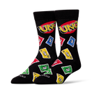 Uno Cards Crew Socks