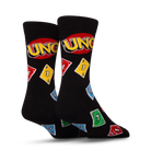 Uno Cards Crew Socks