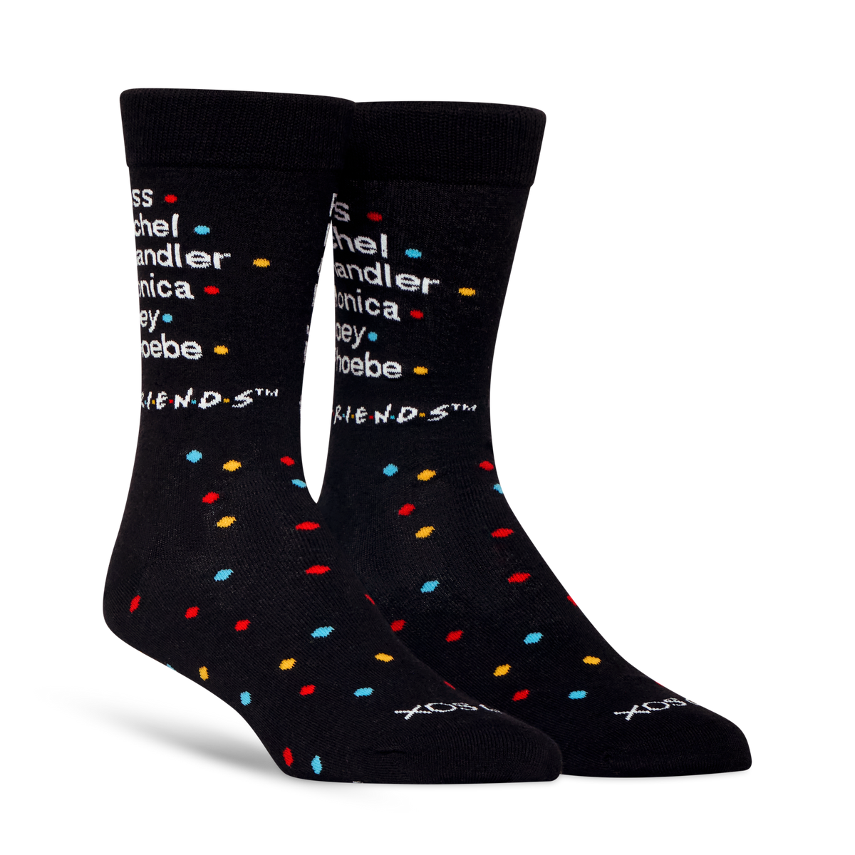 Friends Names Crew Socks