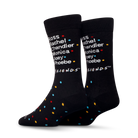Friends Names Crew Socks
