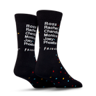 Friends Names Crew Socks