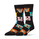 Looney Tunes Checkerboard Crew Socks