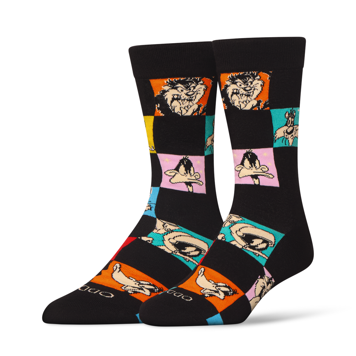 Looney Tunes Checkerboard Crew Socks