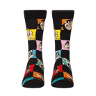Looney Tunes Checkerboard Crew Socks