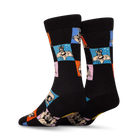 Looney Tunes Checkerboard Crew Socks