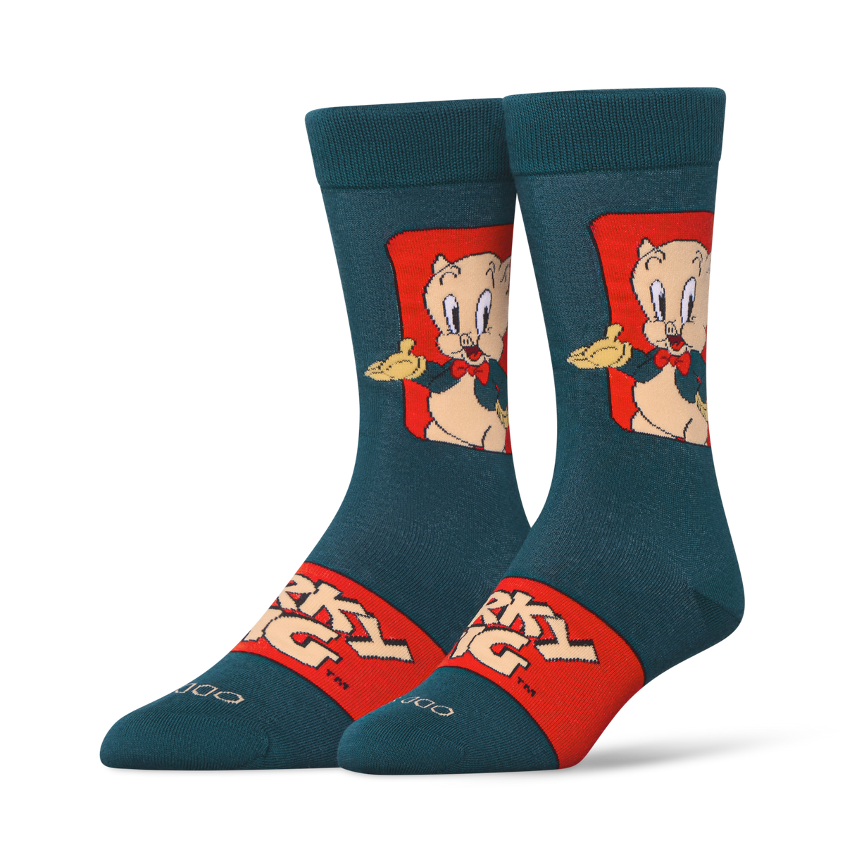 Porky Pig Crew Socks