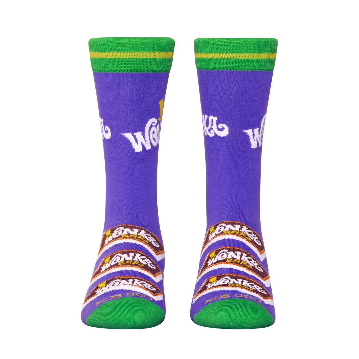 Willie Wonka Golden Ticket Crew Socks