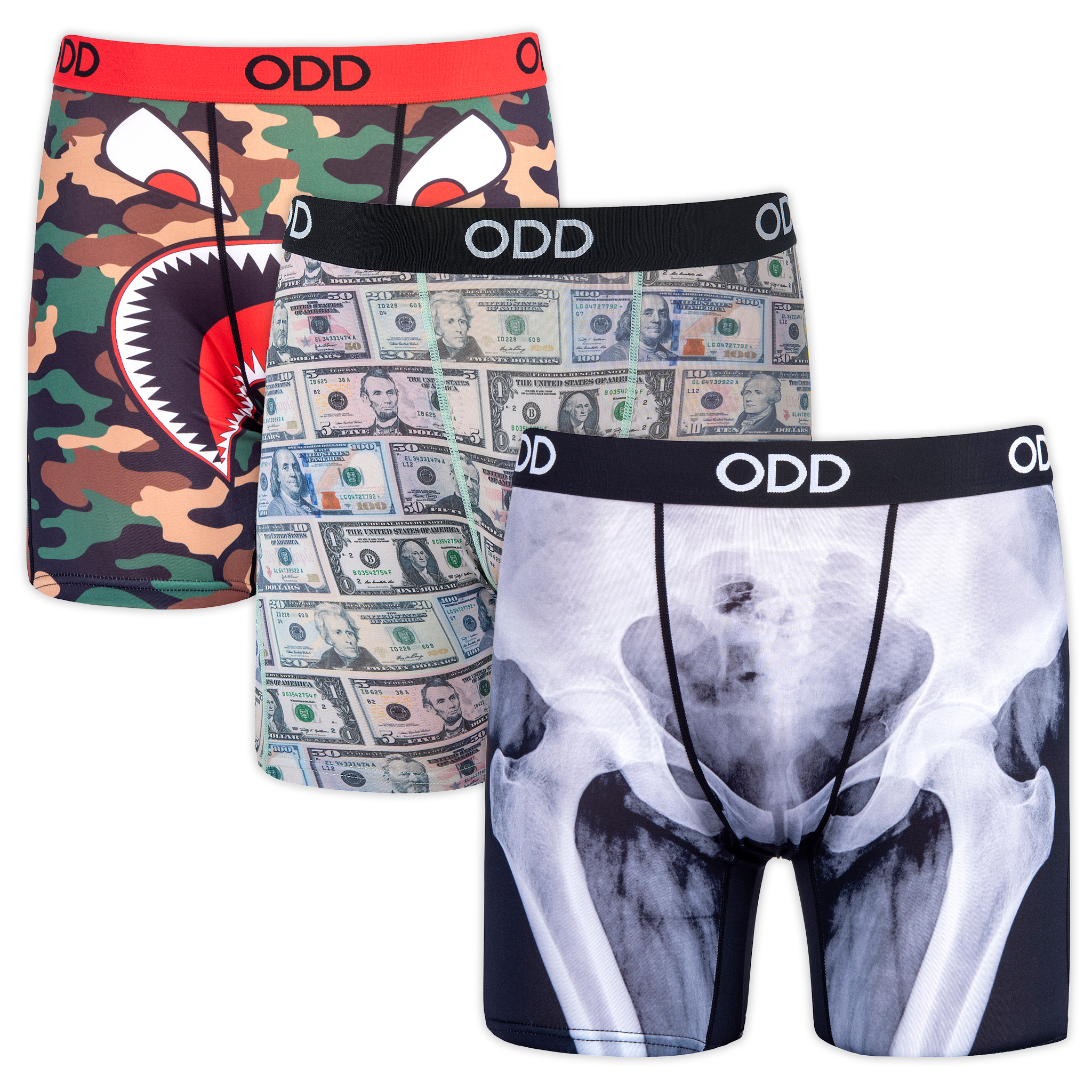 Hype Beast Prints Men's Boxer Brief 3-Pack