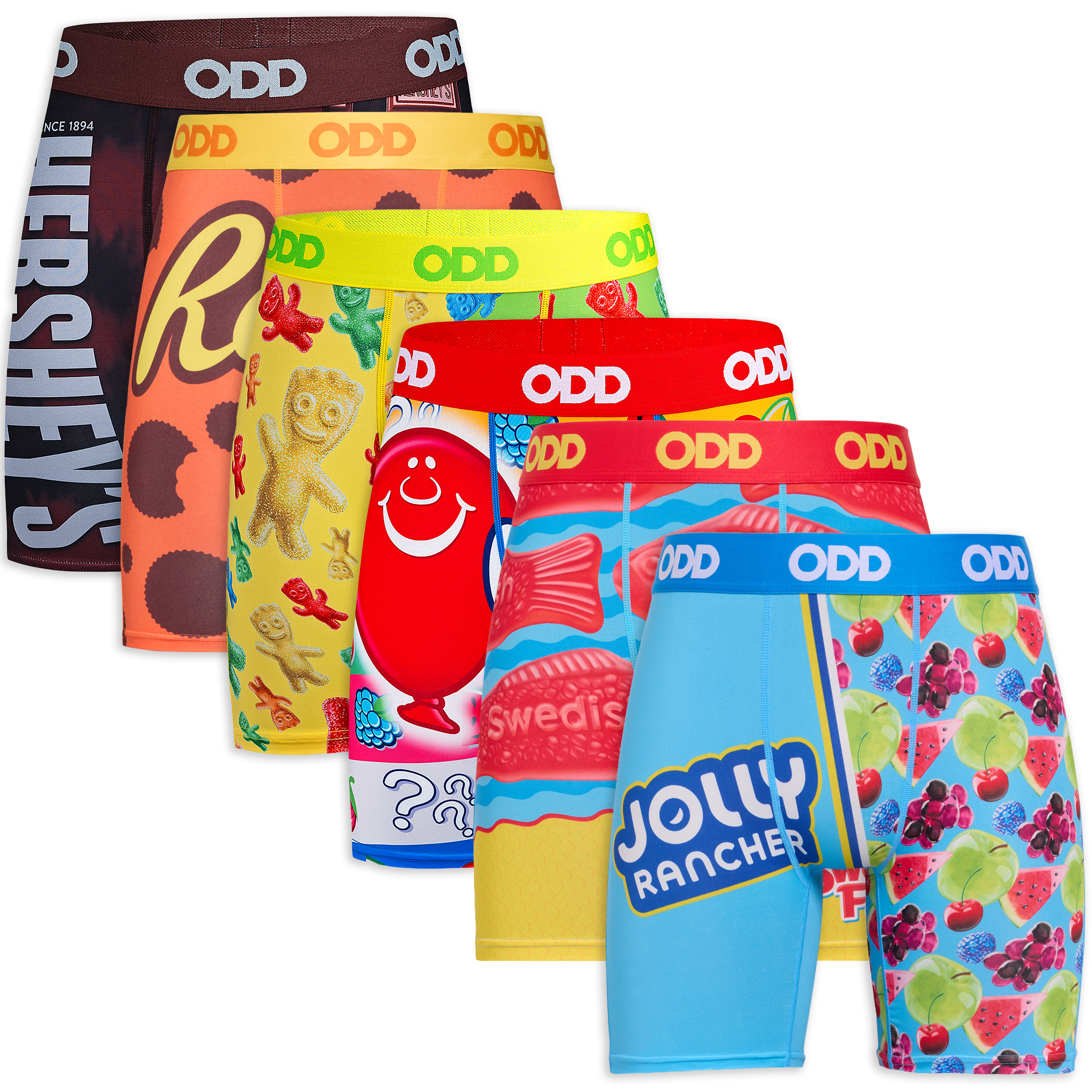 Candy Men's Boxer Brief 6-Pack