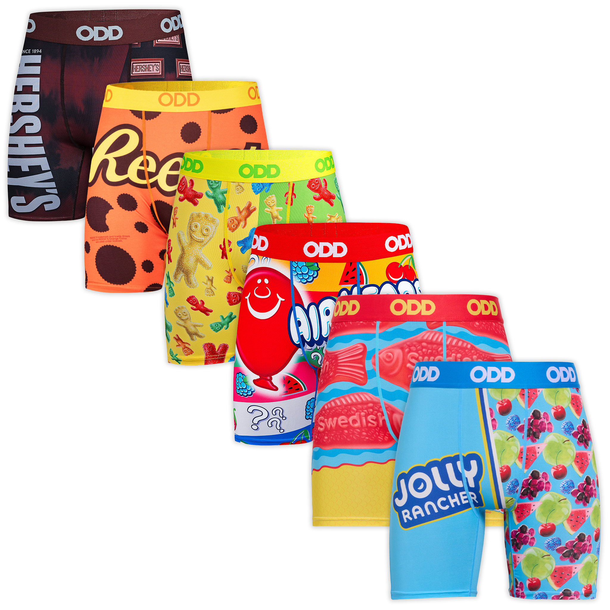 Candy Men's Boxer Brief 6-Pack
