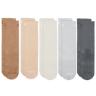 Basix Men's Everyday Crew Socks — 10-Pack