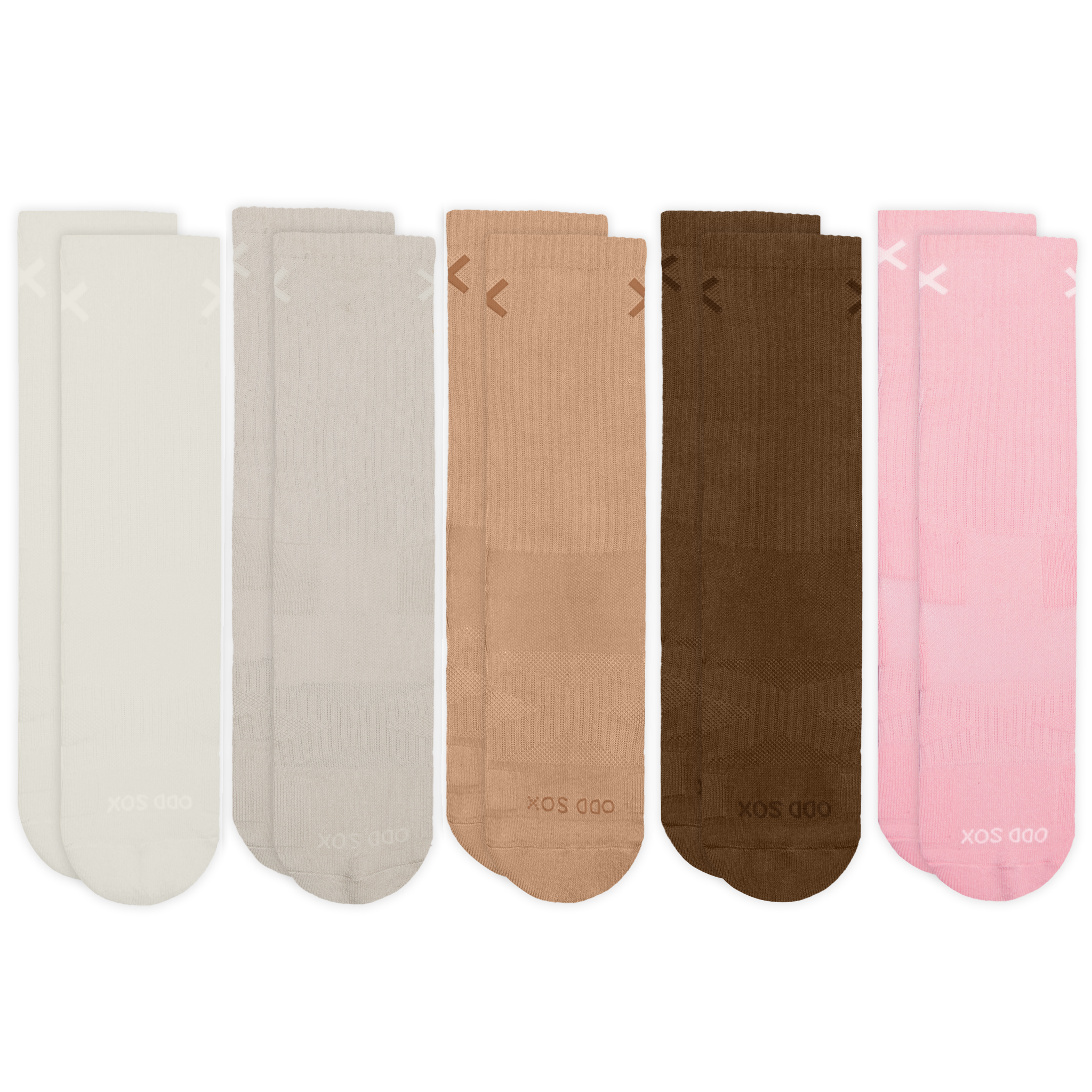 Basix Women's Everyday Crew Socks — 10-Pack