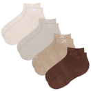 Basix Women's Everyday Ankle Socks — 4-Pack