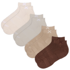 Basix Women's Everyday Ankle Socks — 4-Pack