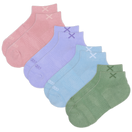 Basix Women's Everyday Ankle Socks — 4-Pack