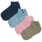 Basix Men's Everyday Ankle Socks — 4-Pack