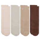 Basix Women's Everyday Crew Socks — 4-Pack