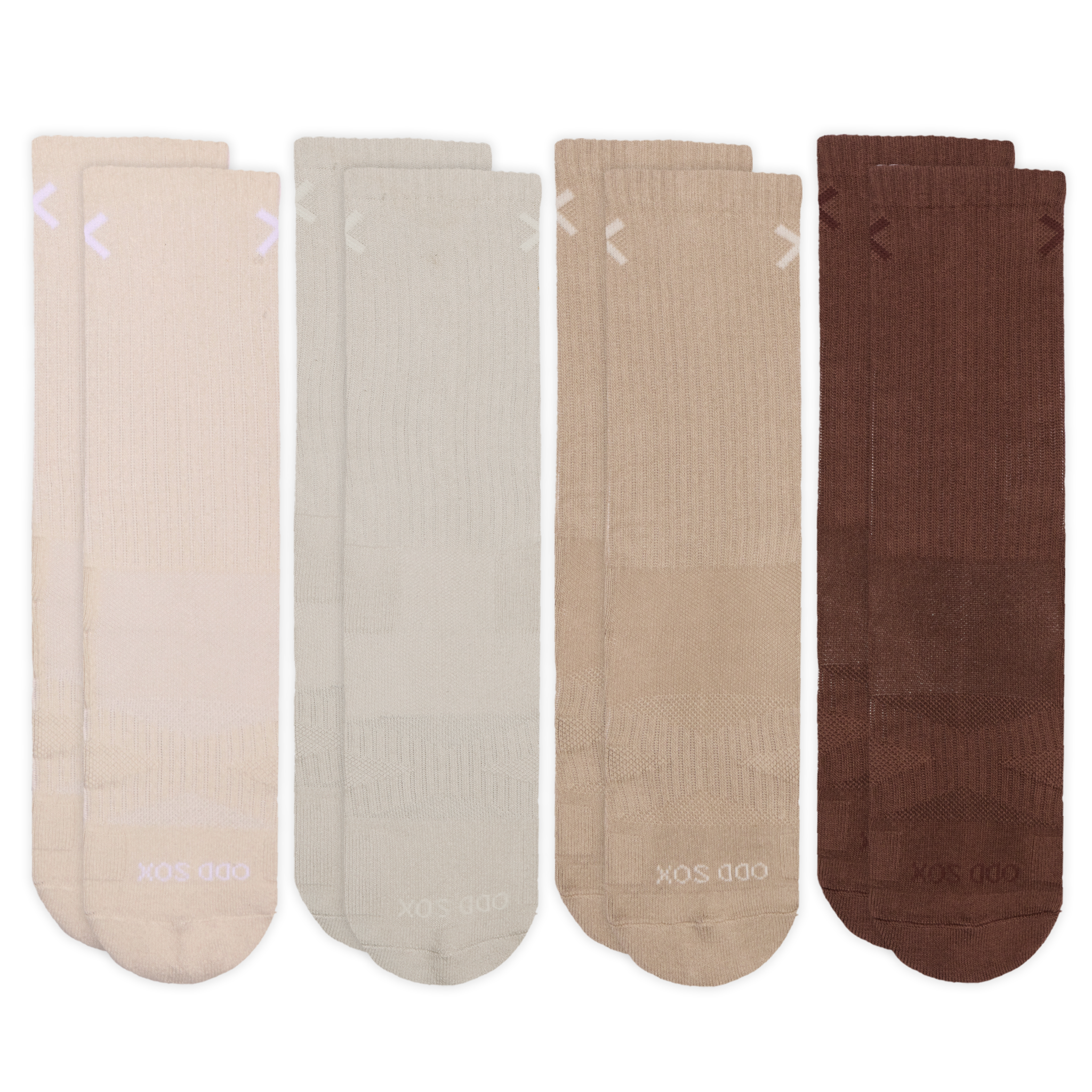 Basix Women's Everyday Crew Socks — 4-Pack