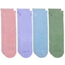 Basix Women's Everyday Crew Socks — 4-Pack